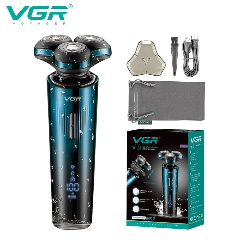 Tagliacapelli e Rasoio Professionale VGR V-311 – Shaver Barber di Precisione - 9