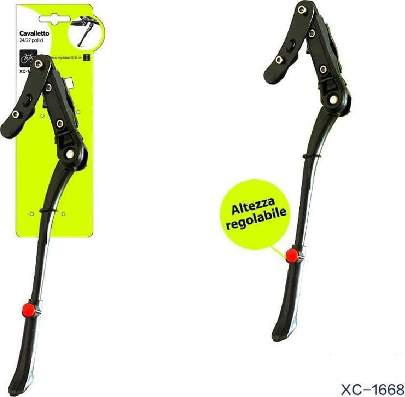 CAVALLETTO 24/27 POLLICI ALTEZZA REGOLABILE PER BICI SUPPORTO BICICLETTA XC-1668