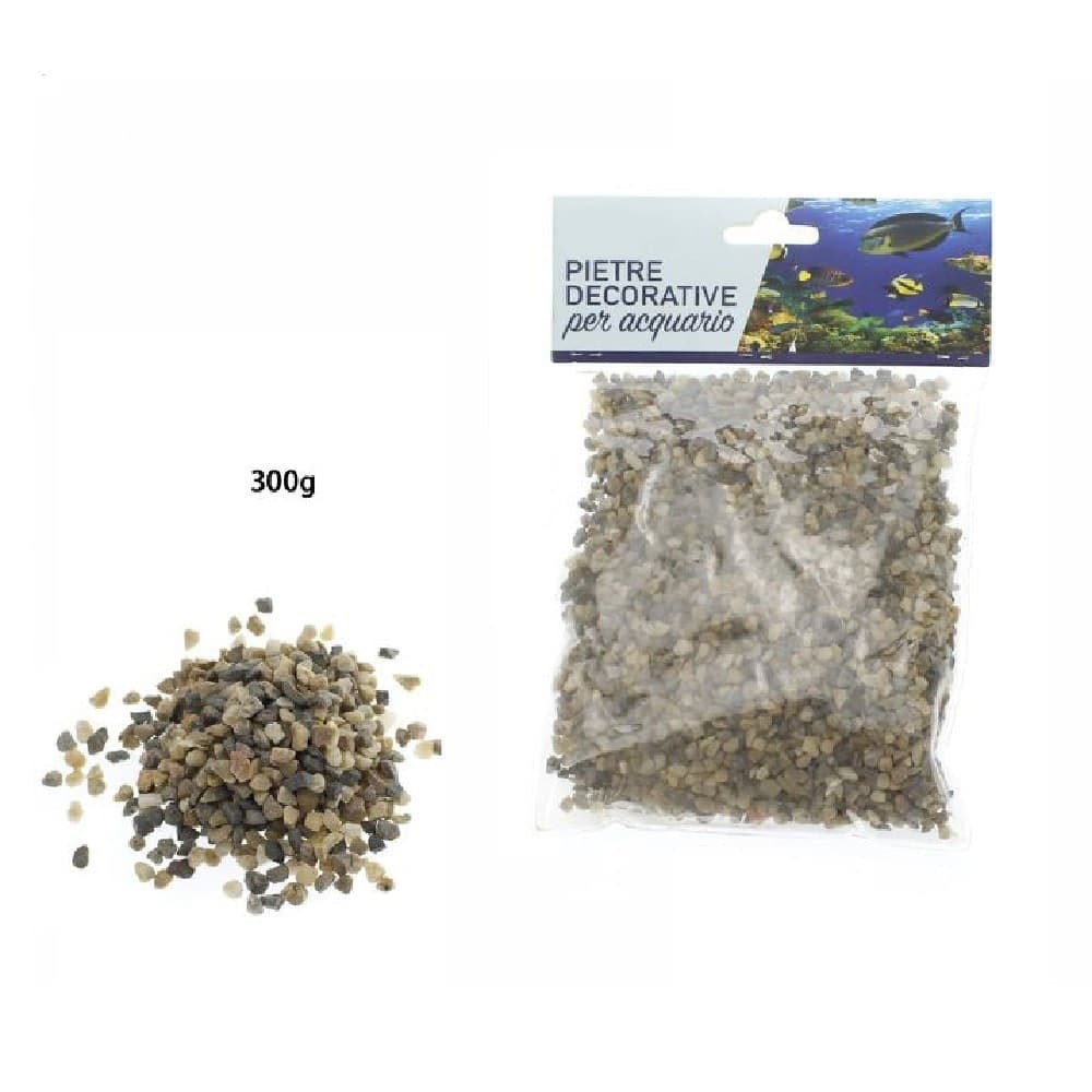 PIETRE CIOTTOLI SASSI GHIAIA DECORATIVA ACQUARIO 300GR DECORAZIONE DECORO 70257
