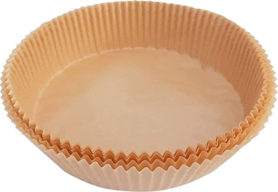 CARTA ROTONDA PERGAMENA PER ASSORBE OLIO FRITTURA FORNO FRIGGITRICE 16CM X 4,5CM - 5