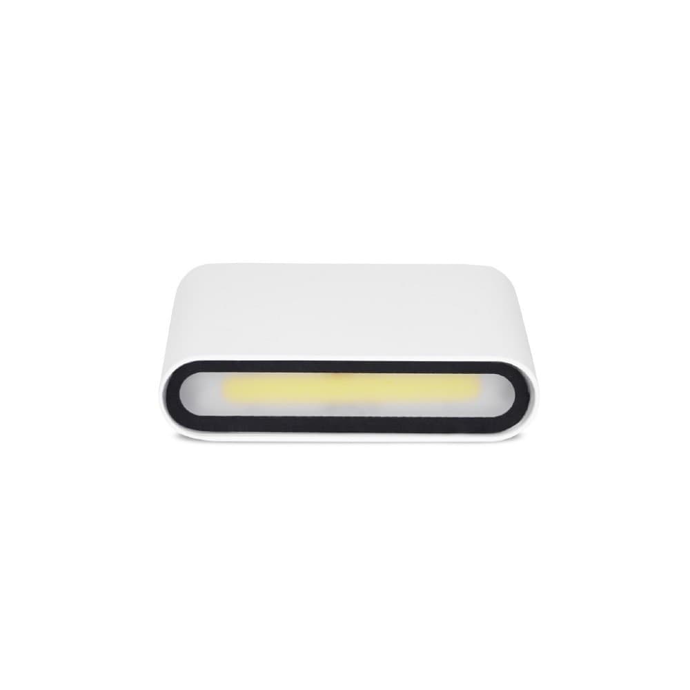 APPLIQUE LED COB 10W QUADRATA BIANCA SLIM UP & DOWN LUCE FREDDA NATURALE XC-9047 - 2