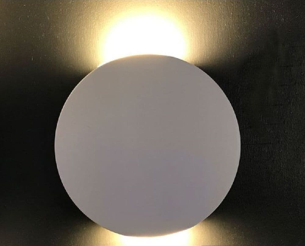 APPLIQUE SLIM TONDA CON BIEMISSIONE LUMINOSA 6W LUCE 6500K 4000K 3000K XC-9045 - 6