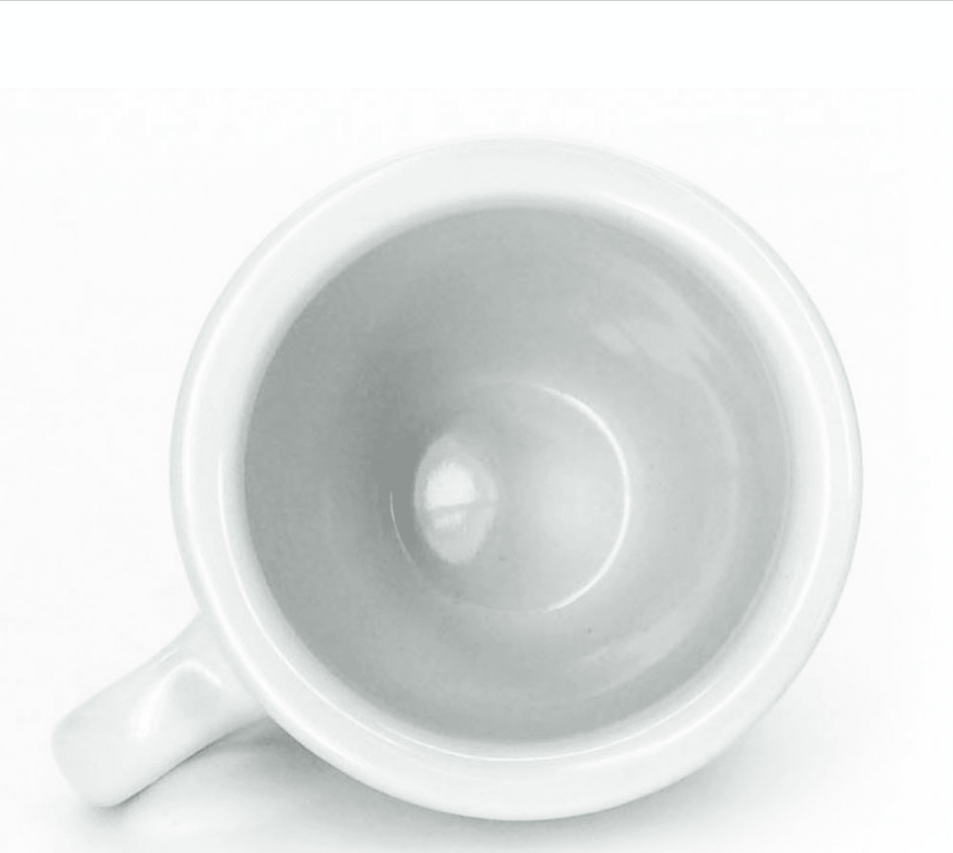 SERVIZIO SET 6 TAZZINE DA CAFFE TAZZINA BASSA IN CERAMICA MARRONE DA CUCINA - 2