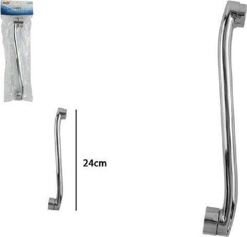 CANNA DI RICAMBIO MISCELATORE RUBINETTO CUCINA LAVELLO CROMO LUCIDO 25 CM 69672 - 2