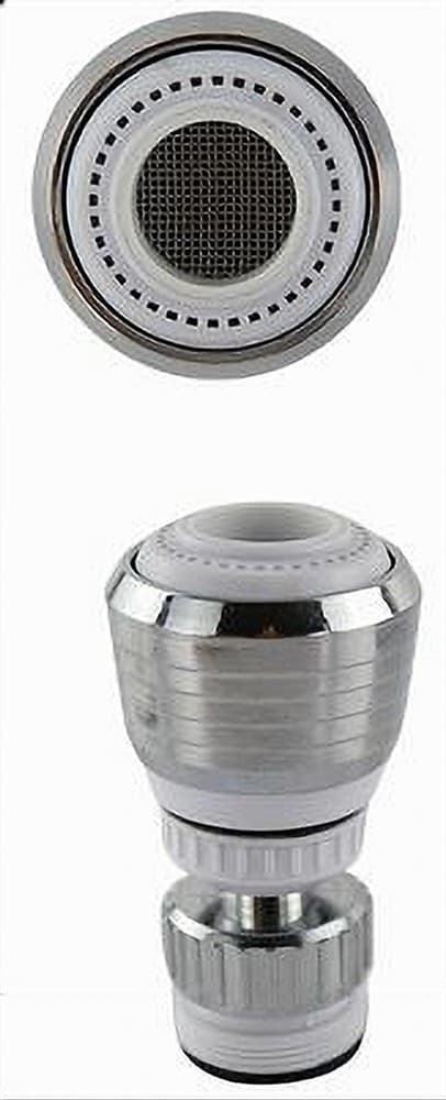 AERATORE ROMPIGETTO PER LAVELLO RUBINETTO CUCINA CROMATO FILTRO SNODATO 69265 - 3