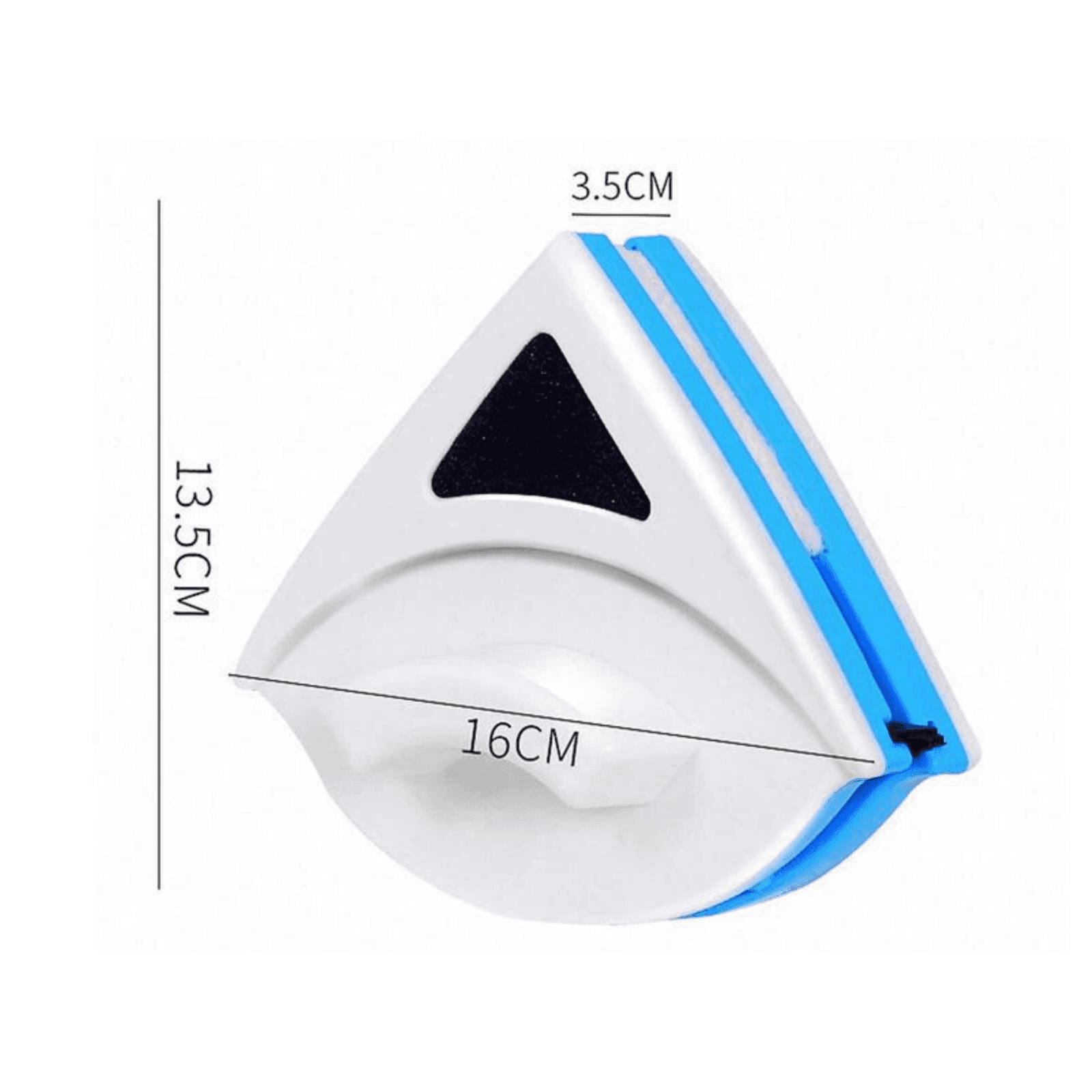 LAVAVETRI MAGNETICO PULISCI VETRO CON CALAMITA PULIZIA VETRI MAGNETICO ANGOLARE - 2