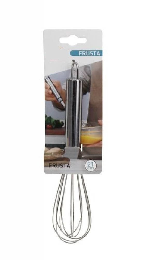 FRUSTA 21 CM SBATTITORE SBATTI UOVA MONTARE DOLCE ACCIAIO UTENSILE CUCINA 66200 - 3