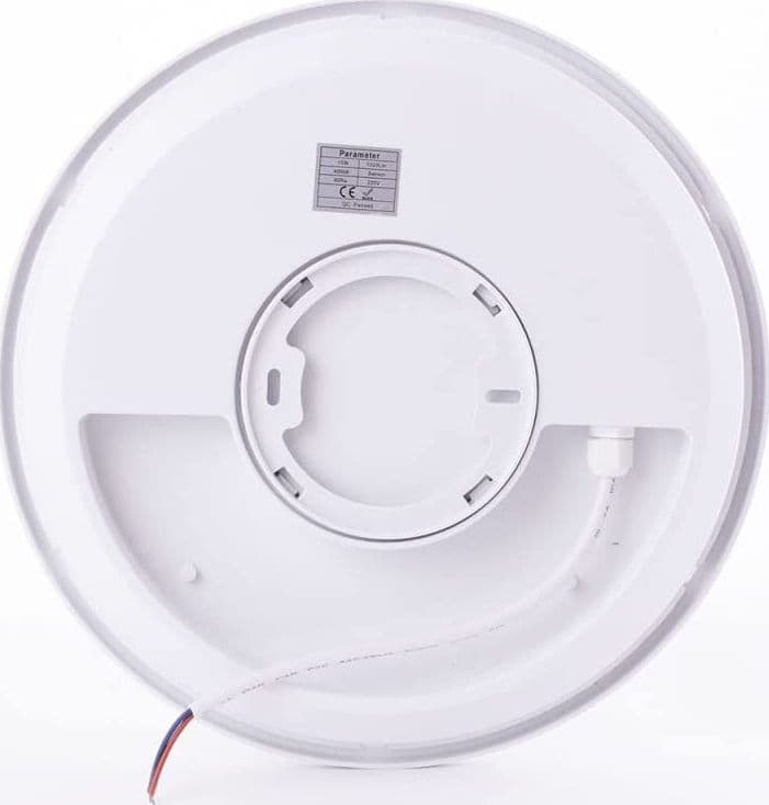 LAMPADA LED CON SENSORE MOVIMENTO INFRAROSSI PLAFONIERA ROTONDA 15 WATT YCB1073B - 4