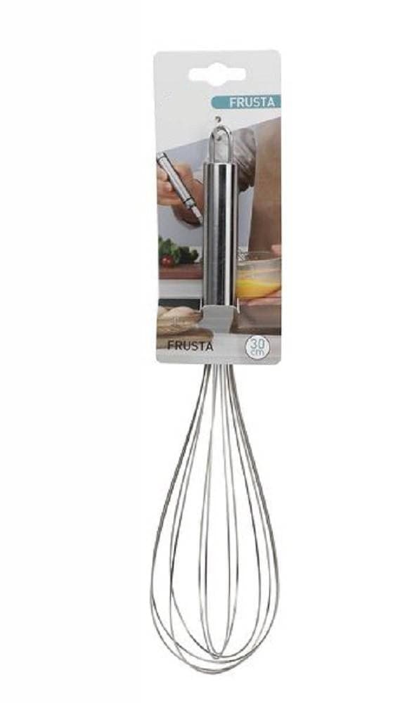 FRUSTA 30CM SBATTITORE SBATTI UOVA MONTARE DOLCE ACCIAIO UTENSILE CUCINA 66199 - 3