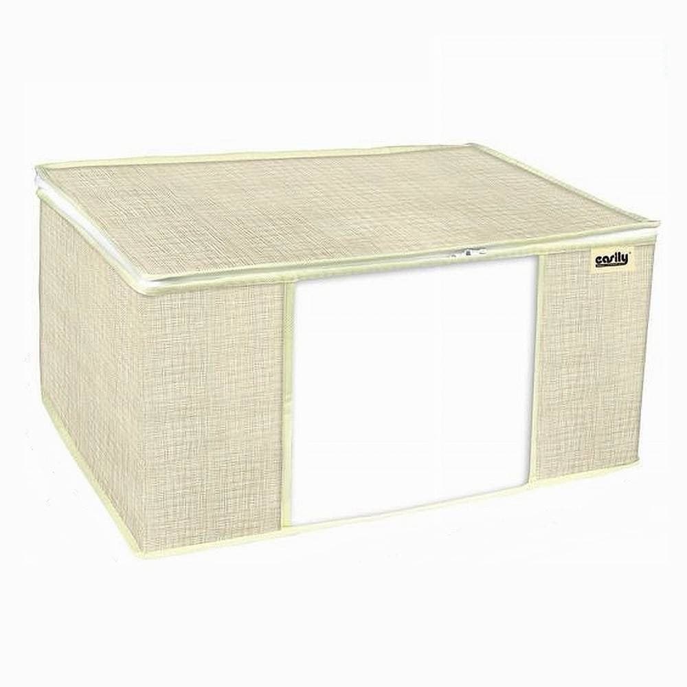 SCATOLA BOX SALVASPAZIO PORTATUTTO CONTENITORE ORGANIZER 45 X 30 X 20 CM 69709 - 5