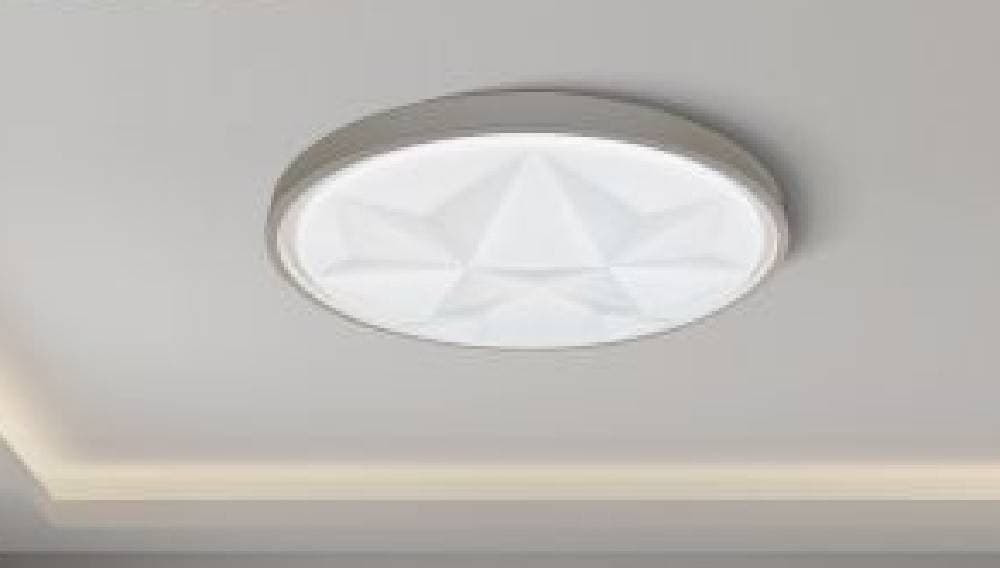 LAMPADARIO DA SOFFITTO PLAFONIERA CON 3 COLORI DI LUCE DESIGN MODERNO 60W PN093C - 3