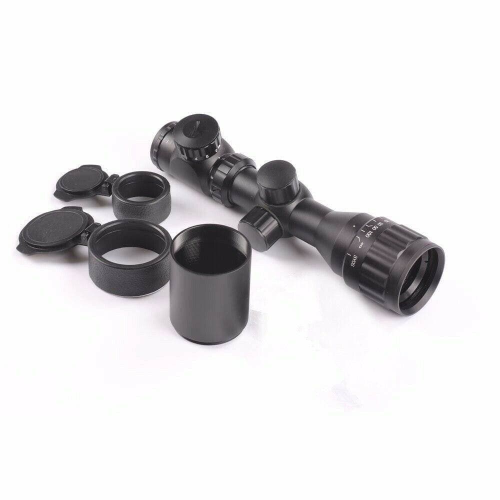 MIRINO OTTICO DI PRECISIONE PER FUCILE CARABINA RETICOLO ILLUMINATO 2-6X32AOEG - 4