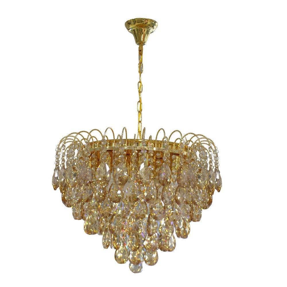 LAMPADARIO SOFFITTO SOSPENSIONE CLASSICO SFERE PENDENTI 12 PORTALAMPADE E14 - 5