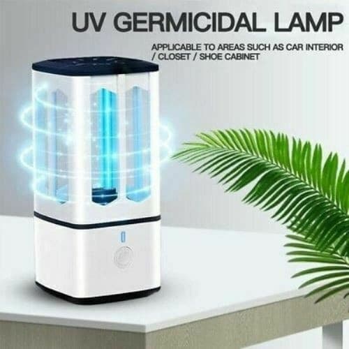 LAMPADA STERILIZZATRICE GERMICIDA CON RAGGI UV C UVC SANIFICATORE PORTATILE USB - 3