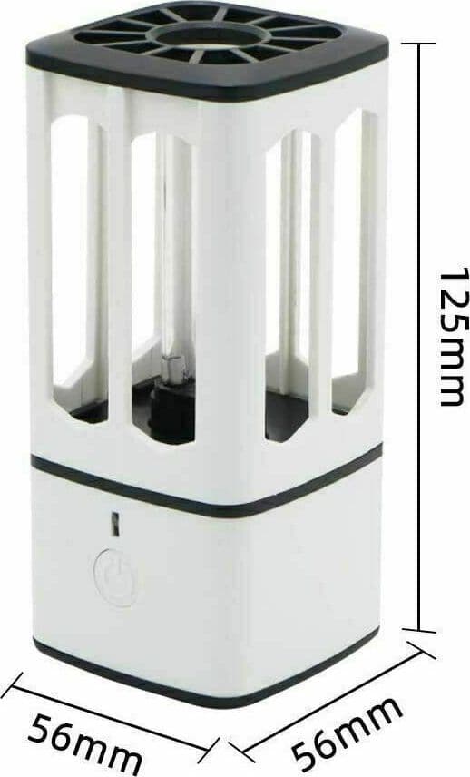 LAMPADA STERILIZZATRICE GERMICIDA CON RAGGI UV C UVC SANIFICATORE PORTATILE USB - 4