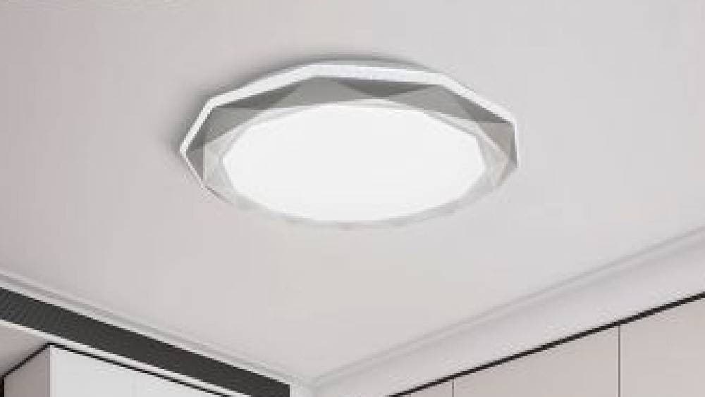 LAMPADARIO DA SOFFITTO PLAFONIERA LED 46WATT DIMMERABILE 3 TONI DI LUCE PN-10-3C - 2
