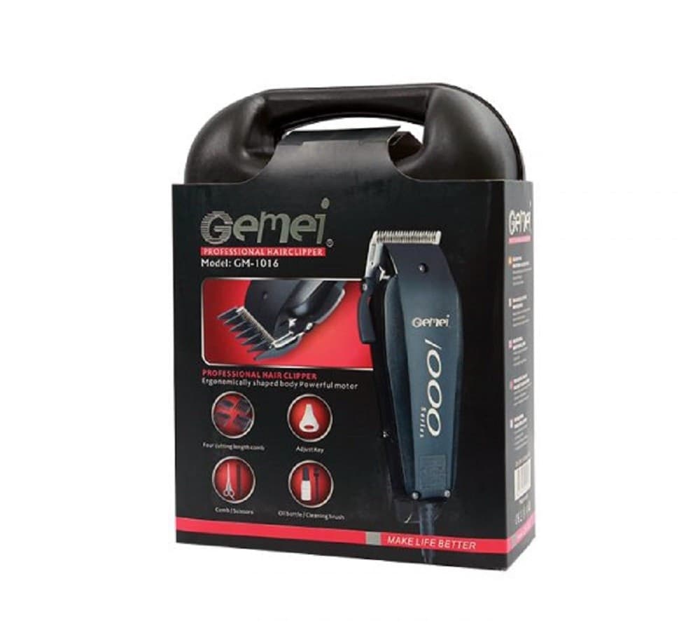 TAGLIACAPELLI PROFESSIONALE UOMO CURA DEI CAPELLI BARBA PETTINI CON FILO GM-1016 - 3