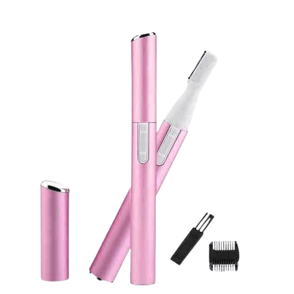RIFINITORE TRIMMER ELETTRICO DONNA PER RASATURA PELI VISO SOPRACCIGLIA GM-518A - 5