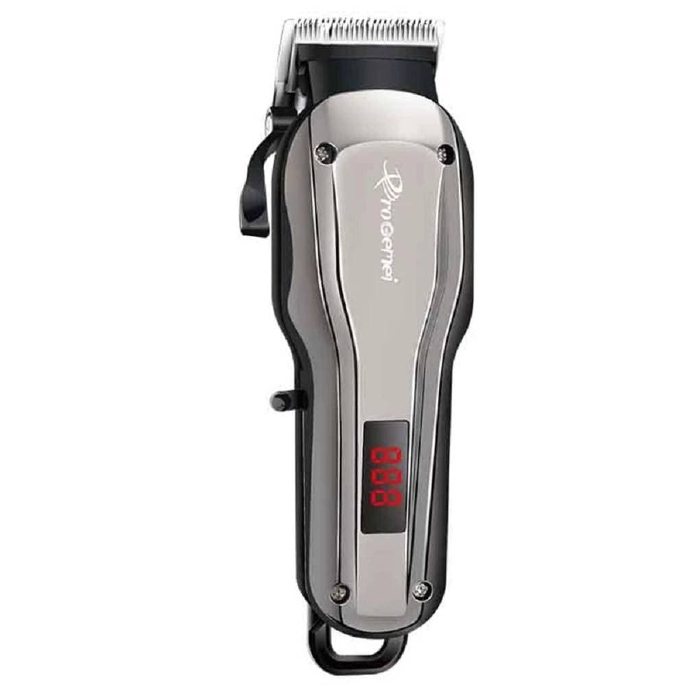 TAGLIACAPELLI ELETTRICO PROFESSIONALE A BATTERIA RICARICABILE SENZA FILI GM-6135 - 12