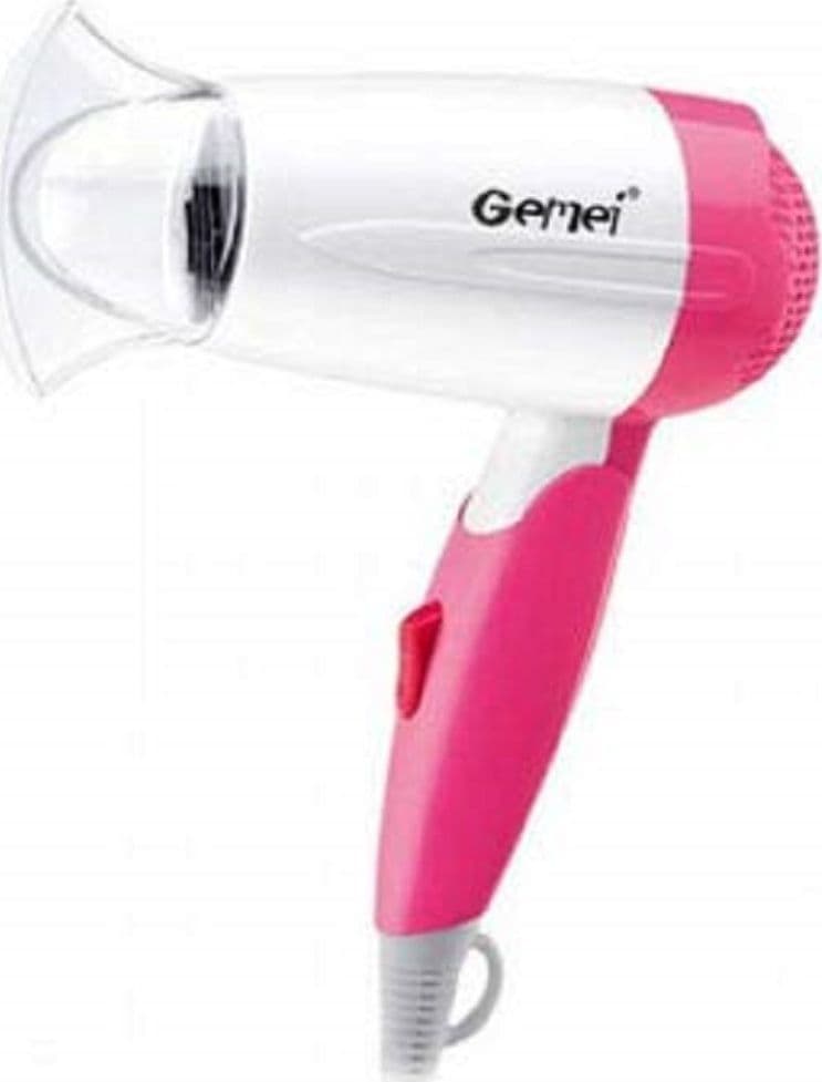 ASCIUGACAPELLI PROFESSIONALE PHON PORTATILE PIEGHEVOLE 1000 W DA VIAGGIO GM-1709 - 7