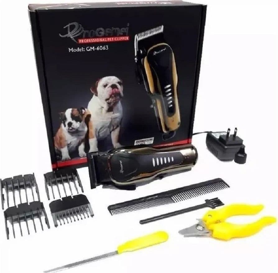 TOSATRICE PROFESSIONALE PER CANI ANIMALI DOMESTICI RICARICABILE CORDLESS GM-6063 - 2