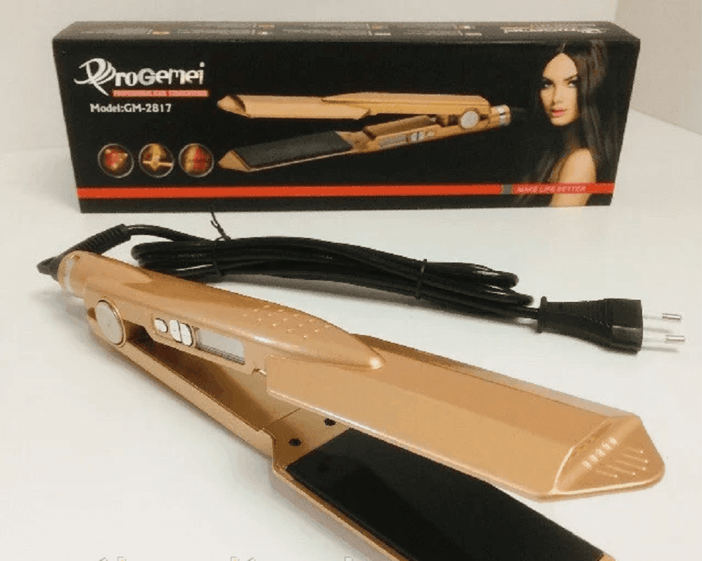 PIASTRA PER CAPELLI IN CERAMICA CON TEMPERATURA REGOLABILE LISCIANTE GM-2817 - 13