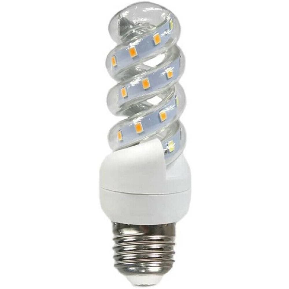 LAMPADINA LED E27 16W SPIRALE LUCE FREDDA CALDA NATURALE 6500K 4000K 3000K S16W - 2