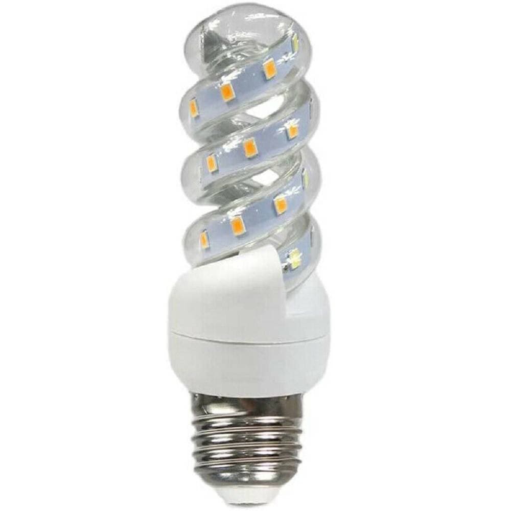LAMPADINA LED E27 13W SPIRALE LUCE FREDDA CALDA NATURALE 6500K 4000K 3000K S13W - 3