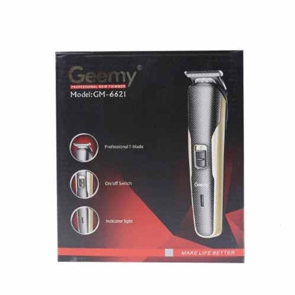 RASOIO TAGLIACAPELLI BATTERIA PROFESSIONALE RICARICABILE ELETTRICO GEEMY GM-6621 - 4