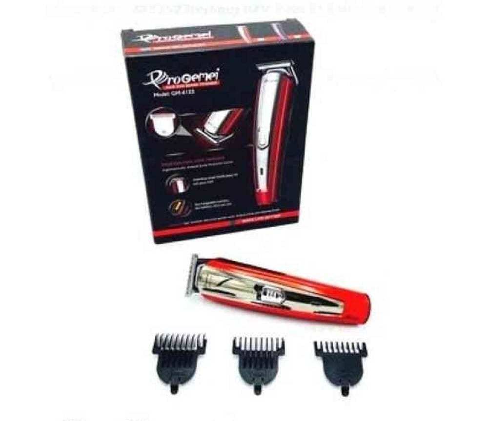 TAGLIACAPELLI A BATTERIA RASOIO PROFESSIONALE RICARICABILE CAPELLI BARBA GM-6122 - 8