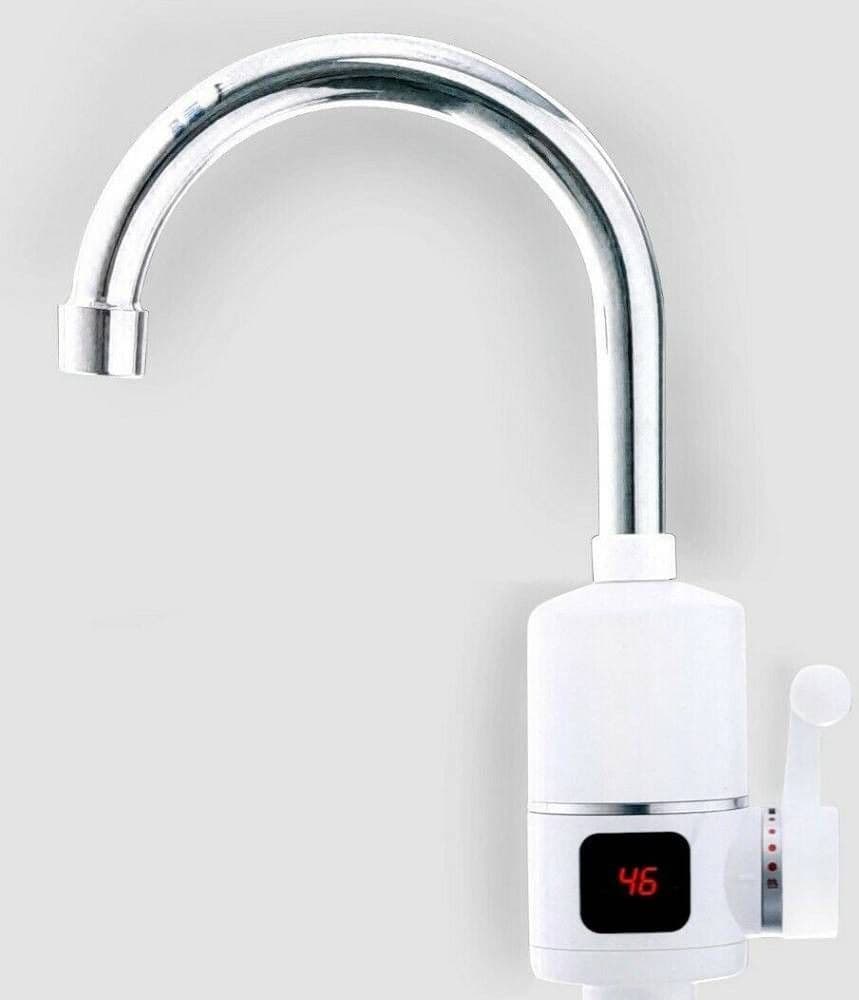 RUBINETTO MISCELATORE ELETTRICO CALDAIA ACQUA CALDA CON DISPLAY RX-010 - 3