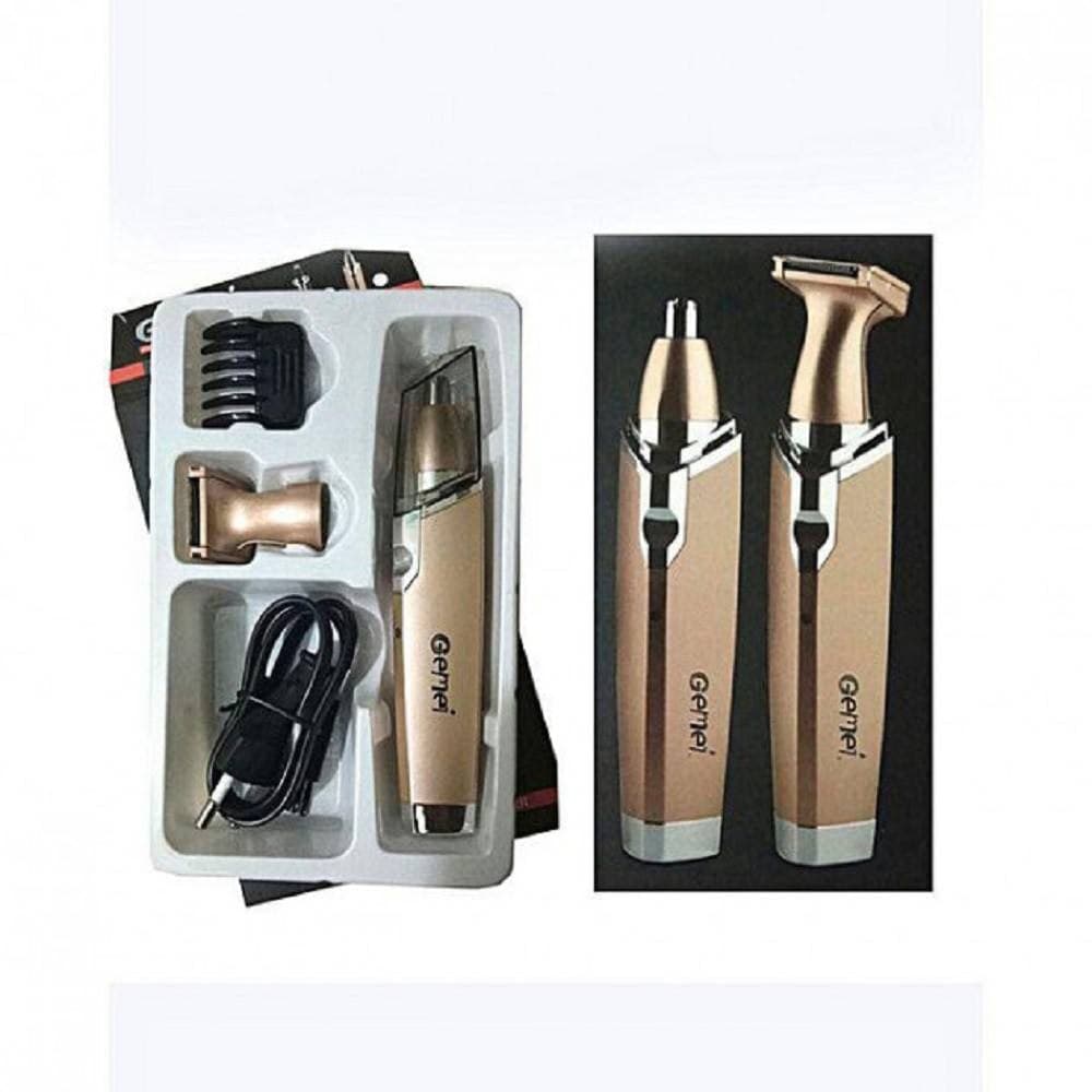 TRIMMER RIFINITORE A BATTERIA GM-3110 RASOIO CAPELLI NASO RICARICABILE 2 IN 1 - 3