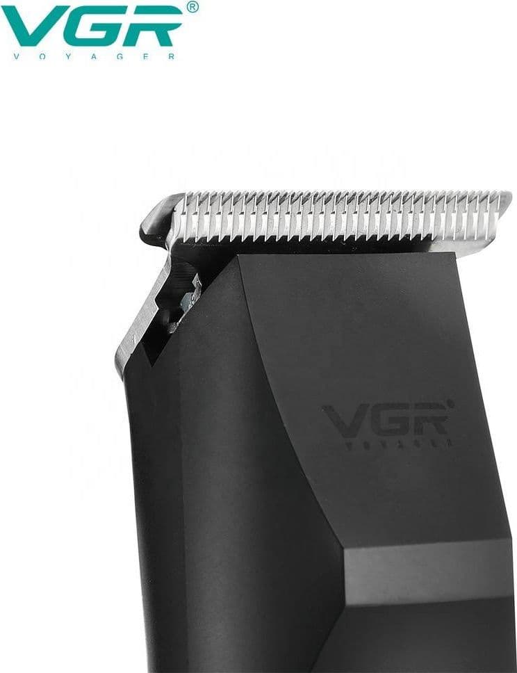 TRIMMER REGOLABARBA ELETTRICO PROFESSIONALE RICARICABILE VGR V-229 SENZA FILI - 5