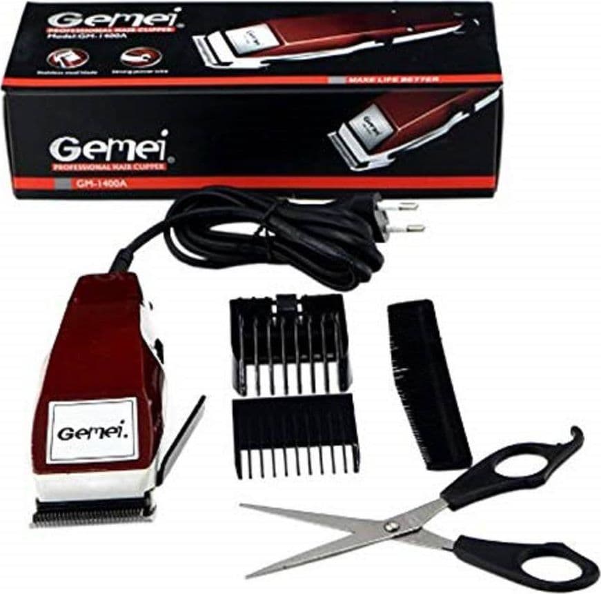 RASOIO PROFESSIONALE CAPELLI BARBA TAGLIACAPELLI BARBIERI PARRUCCHIERI GM-1400A - 4