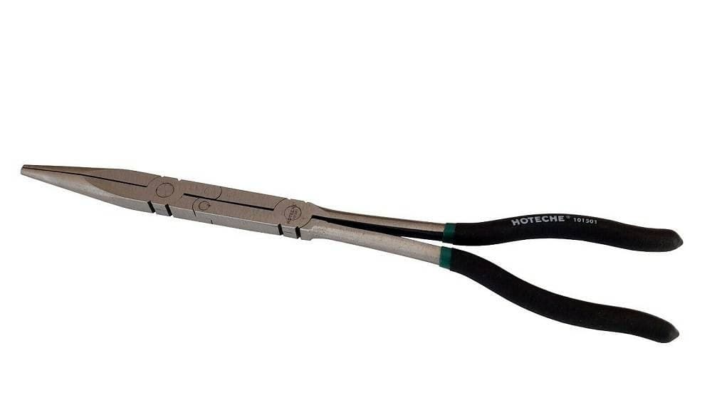 PINZE EXTRA LUNGHE 13'' BECCO DRITTO A DOPPIO SNODO PER VALVOLE MOLLE 101501 - 3