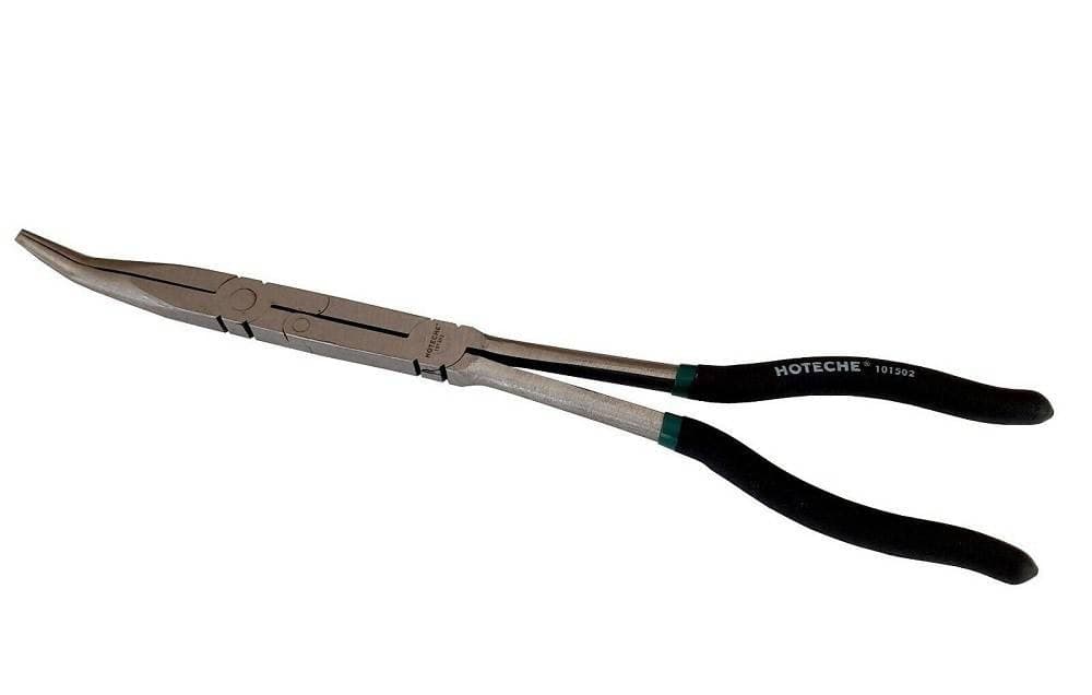 PINZE EXTRA LUNGHE 13'' BECCO CURVO A DOPPIO SNODO PER VALVOLE MOLLE 101502 - 2