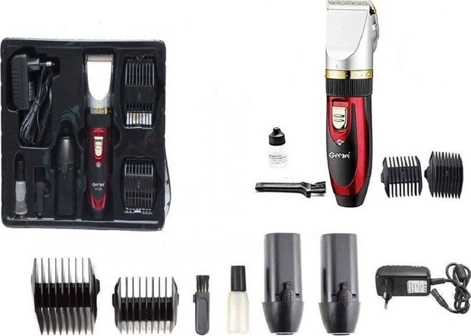 TAGLIACAPELLI PROFESSIONALE RASOIO ELETTRICO DOPPIA BATTERIA RICARICABILE GM-550 - 3