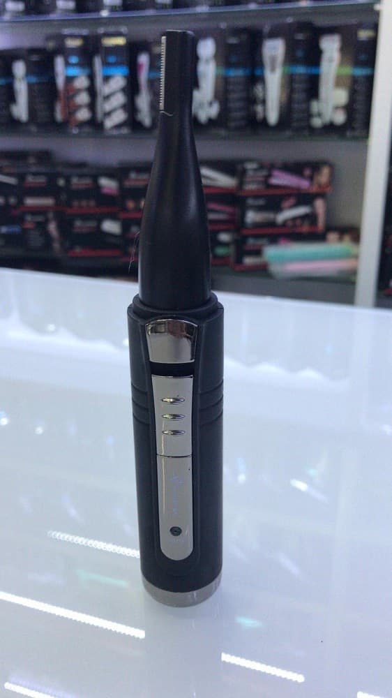 TRIMMER RIFINITORE 2 IN 1 ELETTRICO BATTERIA RICARICABILE PER BARBA NASO GM-3109 - 12