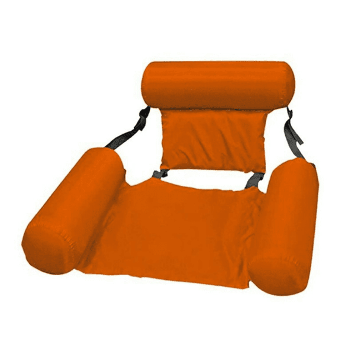 SEDIA A SDRAIO GONFIABILE AMACA PER MARE PISCINA GALLEGGIANTE PIEGHEVOLE 120CM - 3