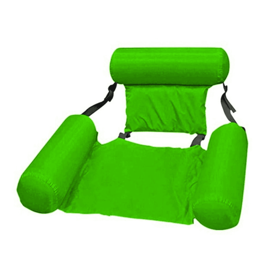 SEDIA A SDRAIO GONFIABILE AMACA PER MARE PISCINA GALLEGGIANTE PIEGHEVOLE 120CM - 4