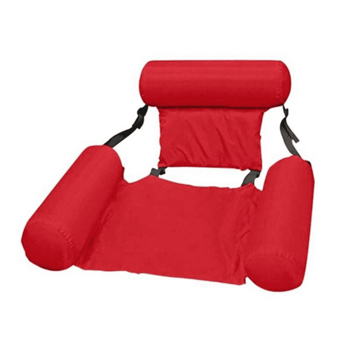 SEDIA A SDRAIO GONFIABILE AMACA PER MARE PISCINA GALLEGGIANTE PIEGHEVOLE 120CM - 5