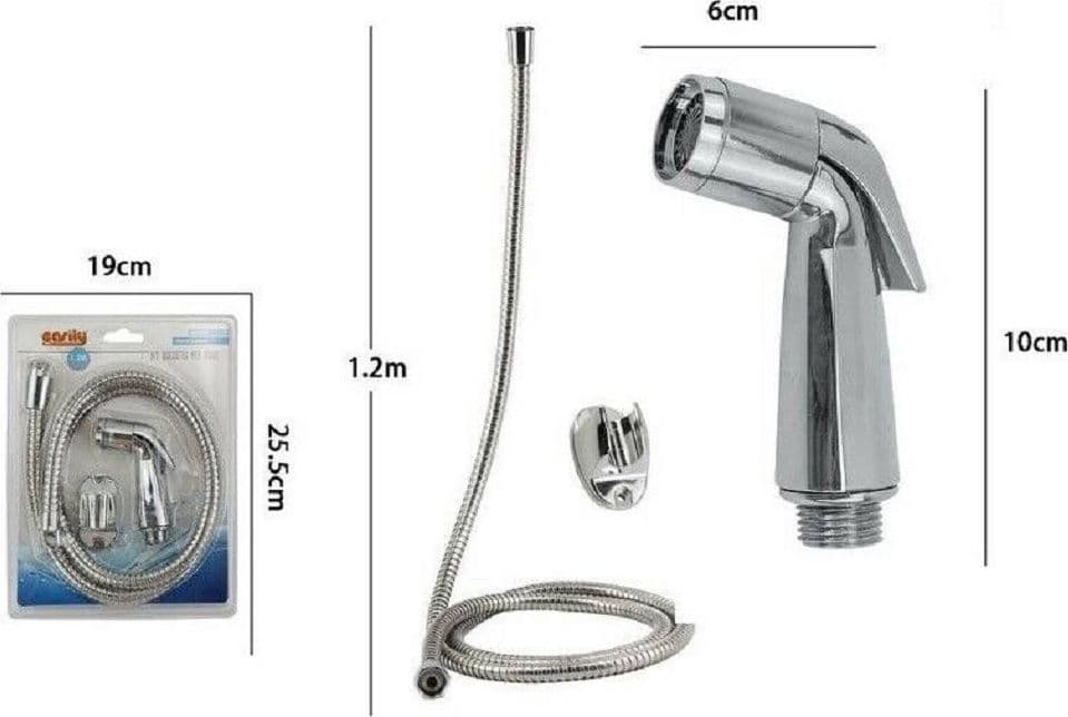 KIT DOCCETTA DOCCINO BIDET BIDÈ INTIMO ANZIANI DISABILI LACCIO STAFFA 69310 - 2