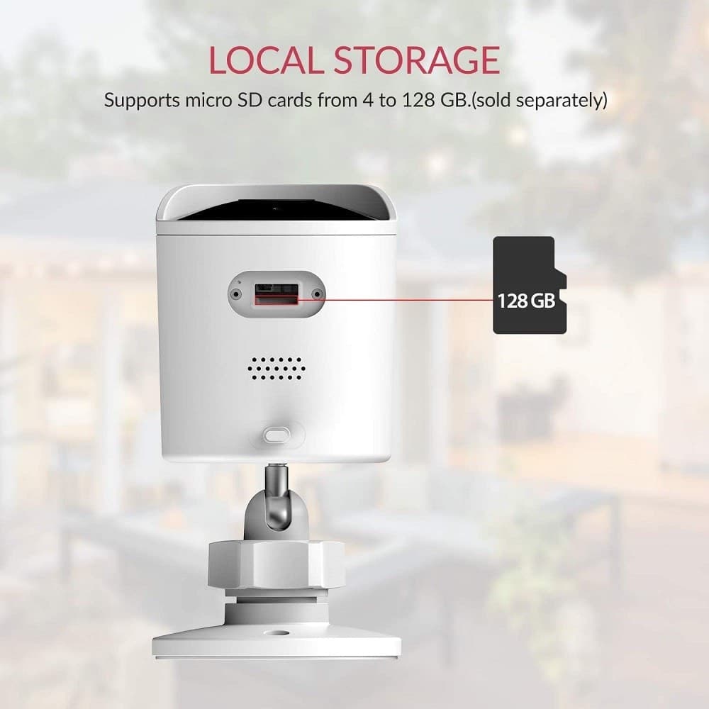 TELECAMERA YI PER ESTERNO IMPERMEABILE IP65 COMPATIBILE CON ALEXA IOS ANDROID - 9