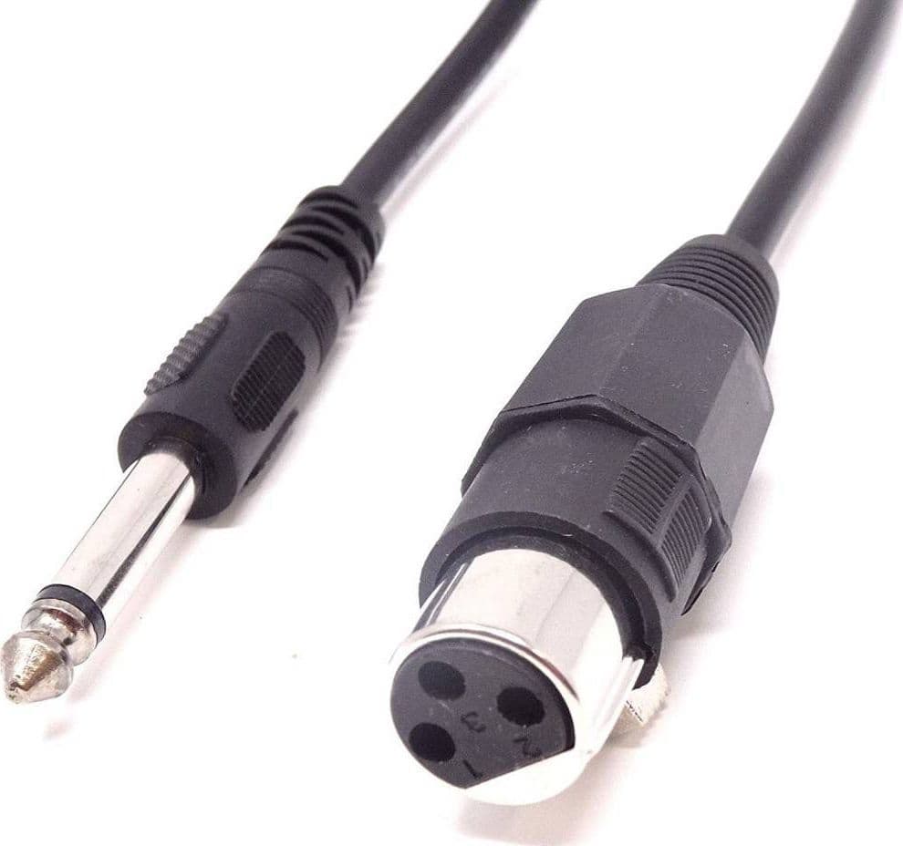 MICROFONO DINAMICO WG-535 B NERO UNIDIREZIONALE PROFESSIONALE CON CAVO CW519 - 5