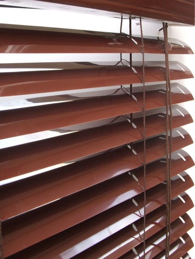 TENDA VENEZIANA TENDE DA ARREDAMENTO PERSIANE TAPPARELLA 100X160CM MARRONE TLP58 086107 - 5