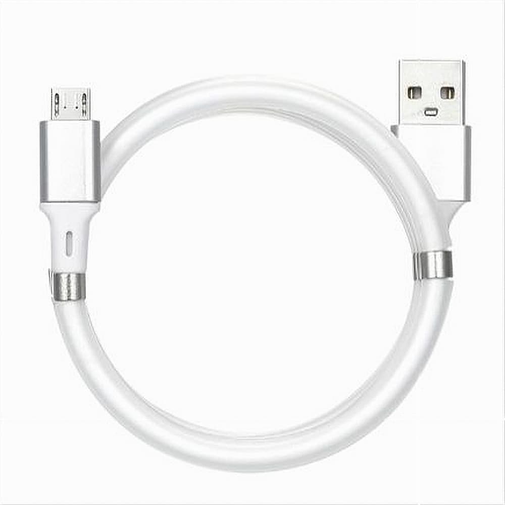CAVO USB A MICRO USB PER RICARICA DATI DA 2400MA 1 METRO PER SMARTPHONE F-S028 - 4