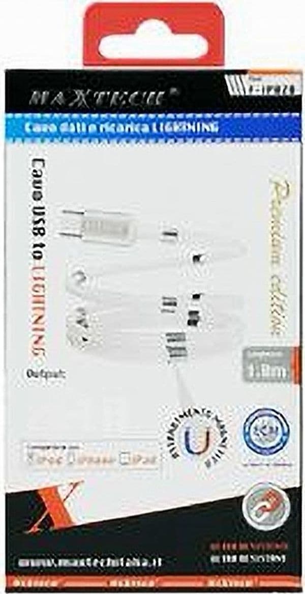 CAVO USB RICARICA TRASFERIMENTO DATI A LIGHTNING 2.4A 1MT IPHONE IPAD F-IP028 - 6
