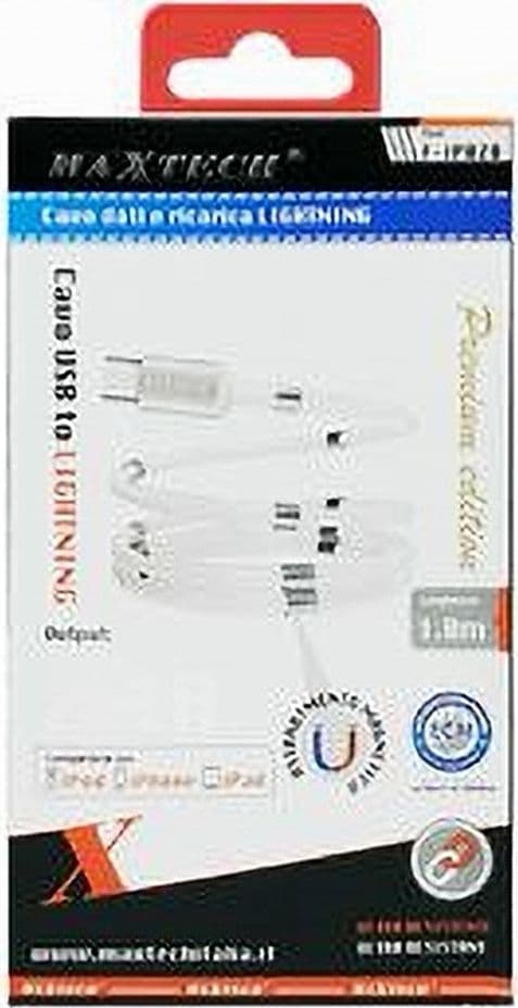 CAVO USB RICARICA TRASFERIMENTO DATI A LIGHTNING 2.4A 1MT IPHONE IPAD F-IP028 - 6