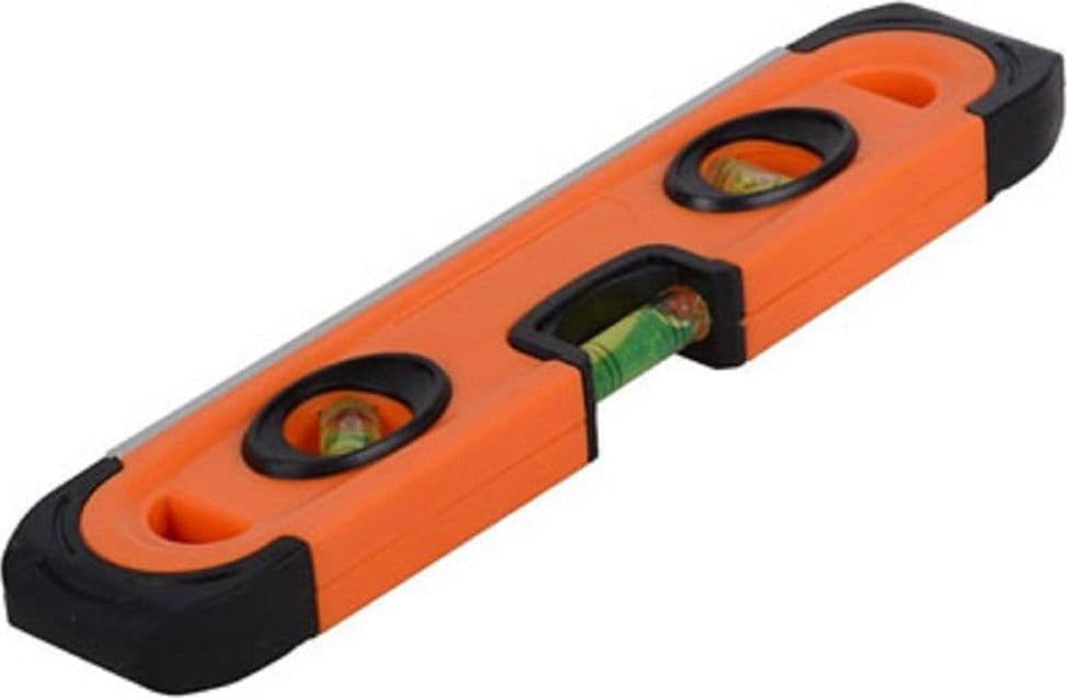 LIVELLA BOLLA MAGNETICA 3 BOLLE MISURAZIONE ORIZZONTALE VERTICALE 45° 23CM 91844