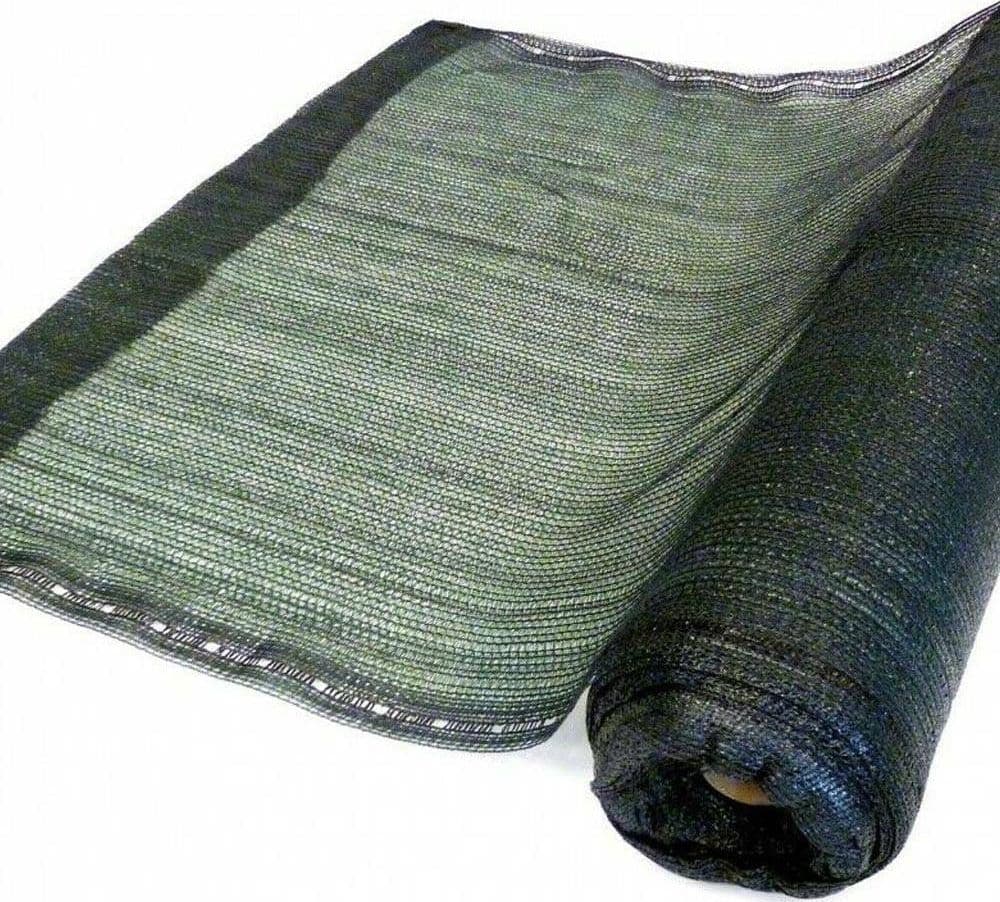 TELO OMBREGGIANTE H100CM RETE OMBRA FRANGISOLE FRANGIVISTA OSCURANTE 5MT VERDE - 4